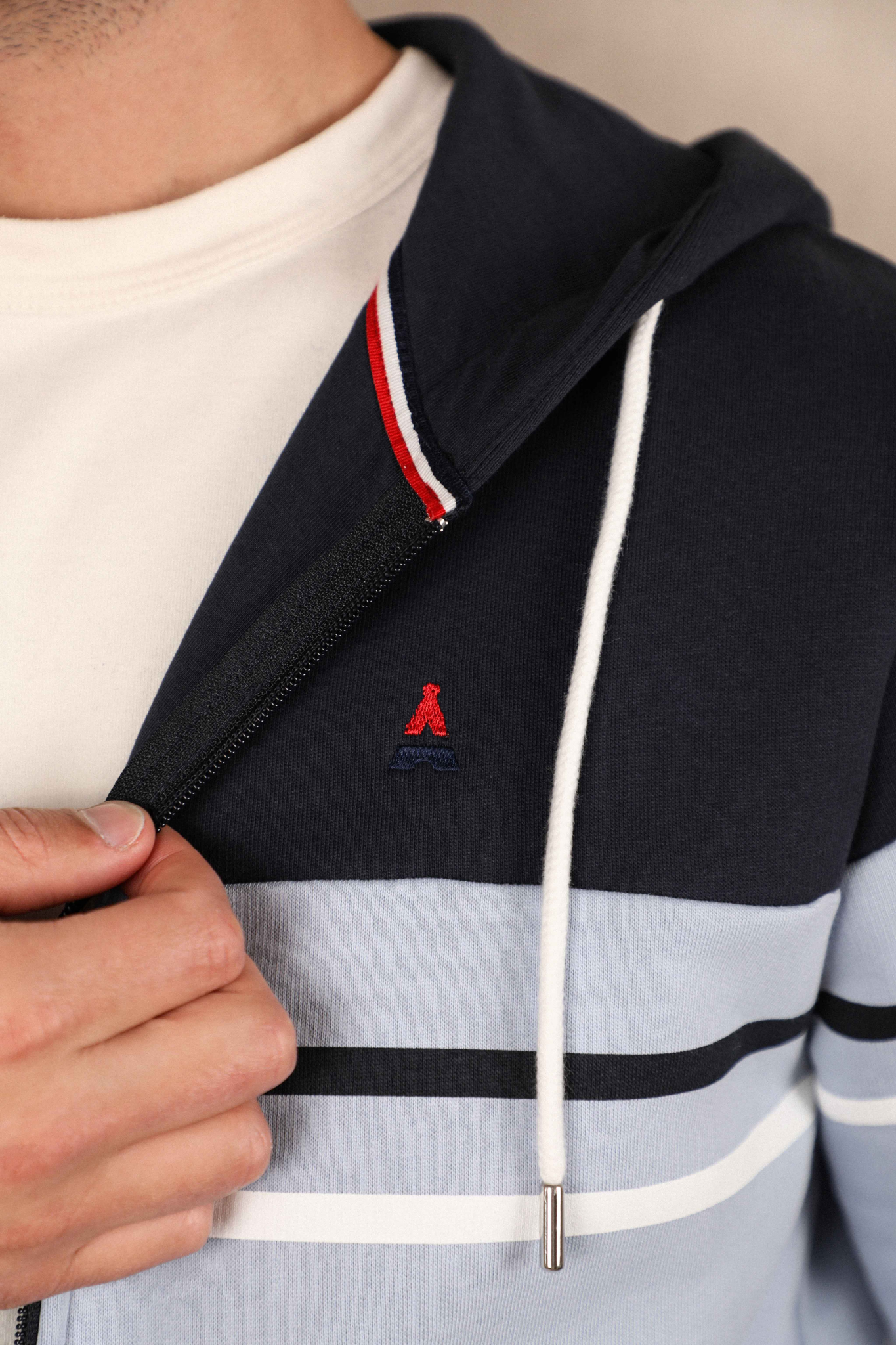 Veste coton bio | Ulrick | Saint James x Maison FT