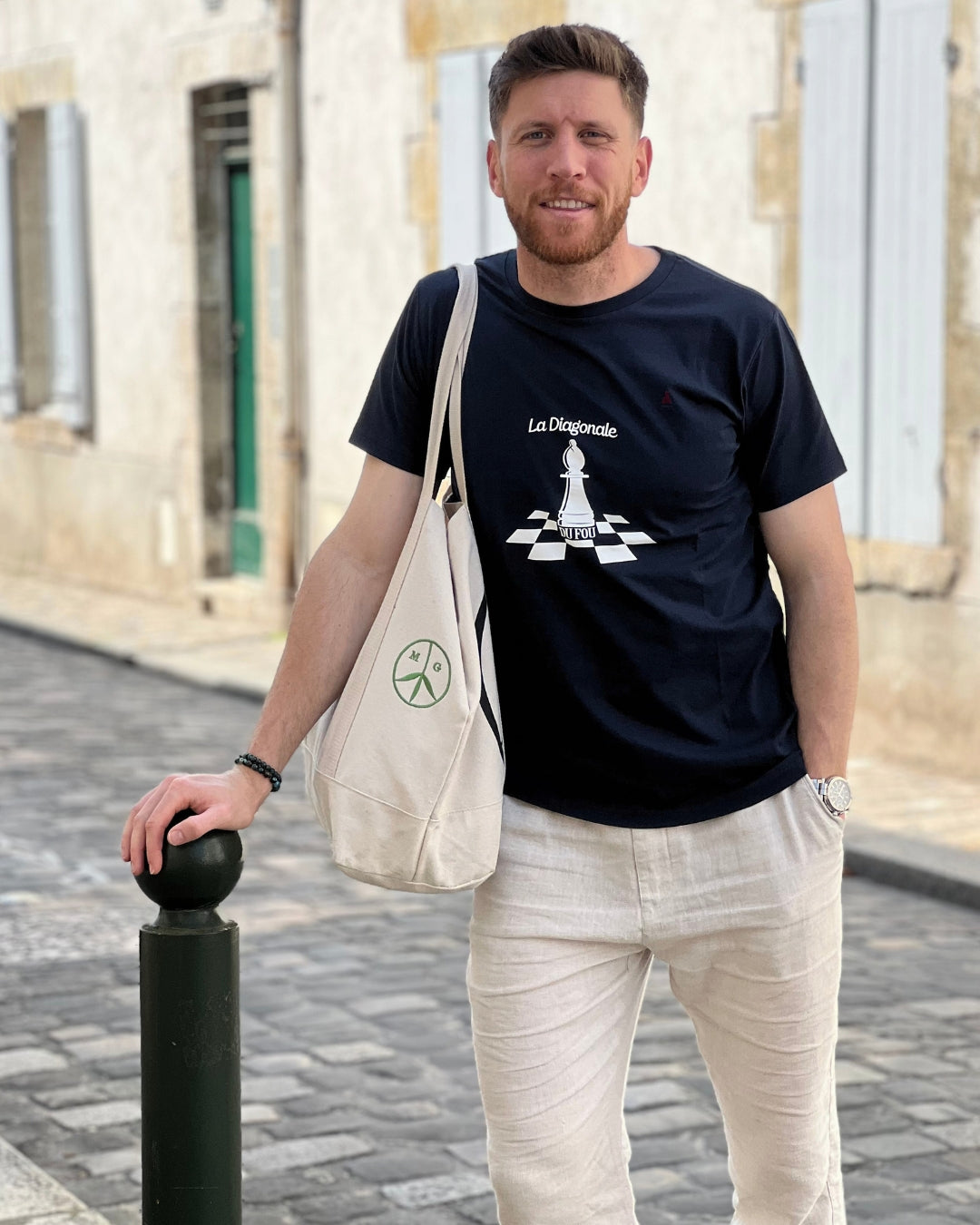 T-SHIRT LA DIAGONALE DU FOU | COTON BIO