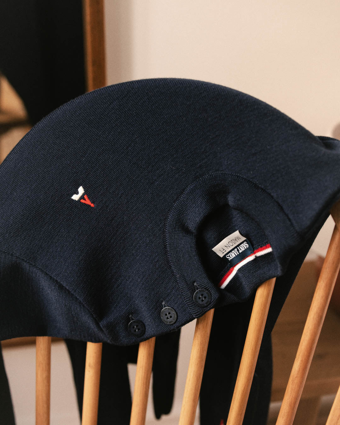 PULL PHILIBERT MADE IN FRANCE | LAINE MÉRINOS | MAISON FT X SAINT JAMES
