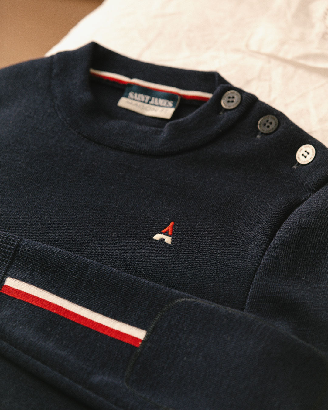 PULL PHILIBERT MADE IN FRANCE | LAINE MÉRINOS | MAISON FT X SAINT JAMES