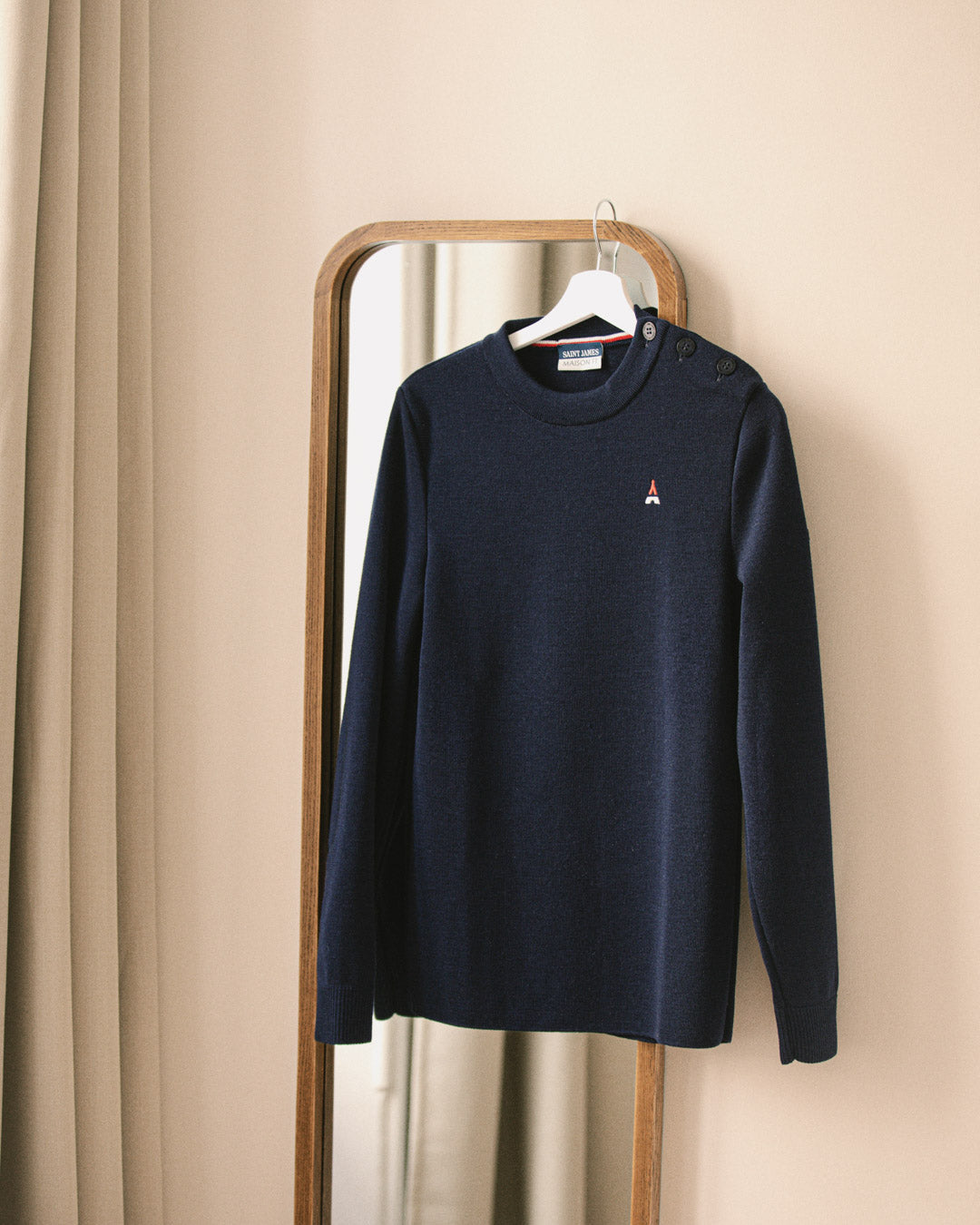 PULL PHILIBERT MADE IN FRANCE | LAINE MÉRINOS | MAISON FT X SAINT JAMES