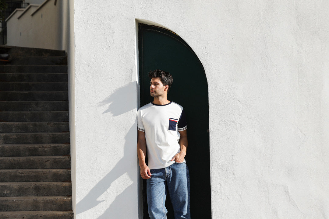 T-SHIRT ROCH | COTON BIO | SAINT JAMES X MAISON FT