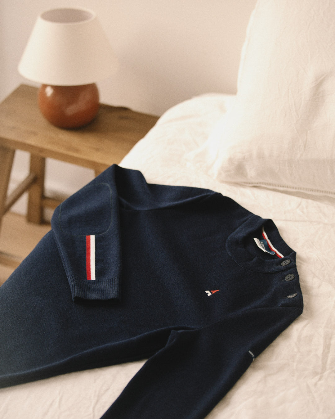 PULL PHILIBERT MADE IN FRANCE | LAINE MÉRINOS | MAISON FT X SAINT JAMES