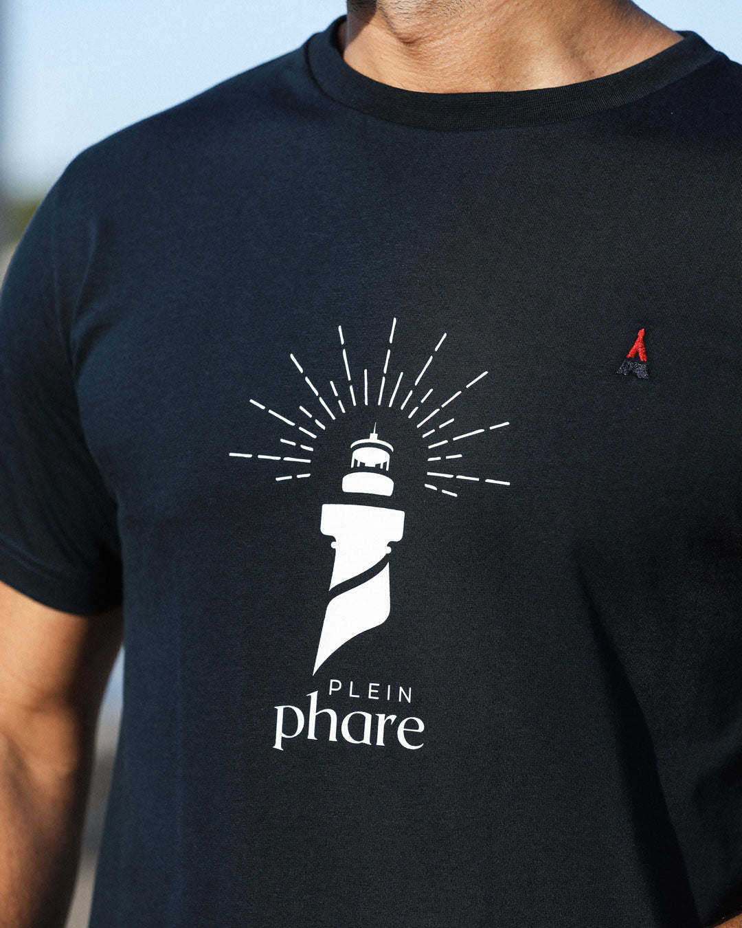T-SHIRT HOMME PLEIN PHARE - COTON BIO