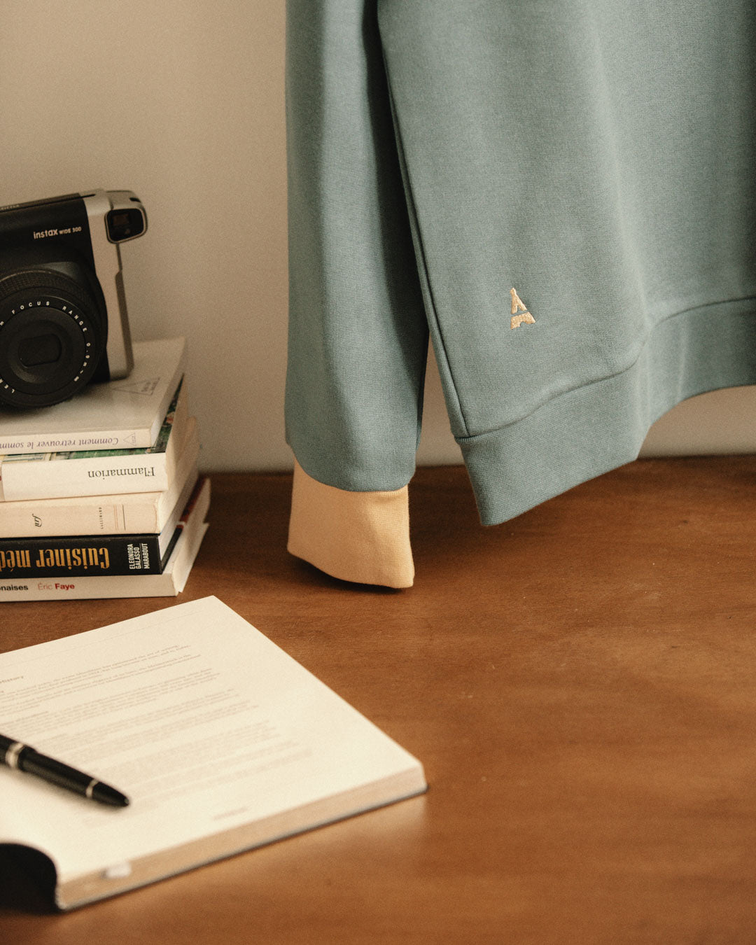 SWEATSHIRT HOMME BONHEUR - COTON BIO