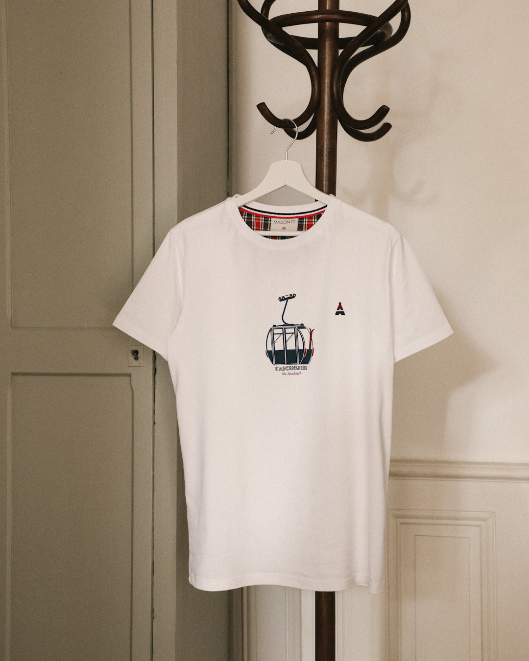 T-SHIRT HOMME TÉLÉCABINE - COTON BIO