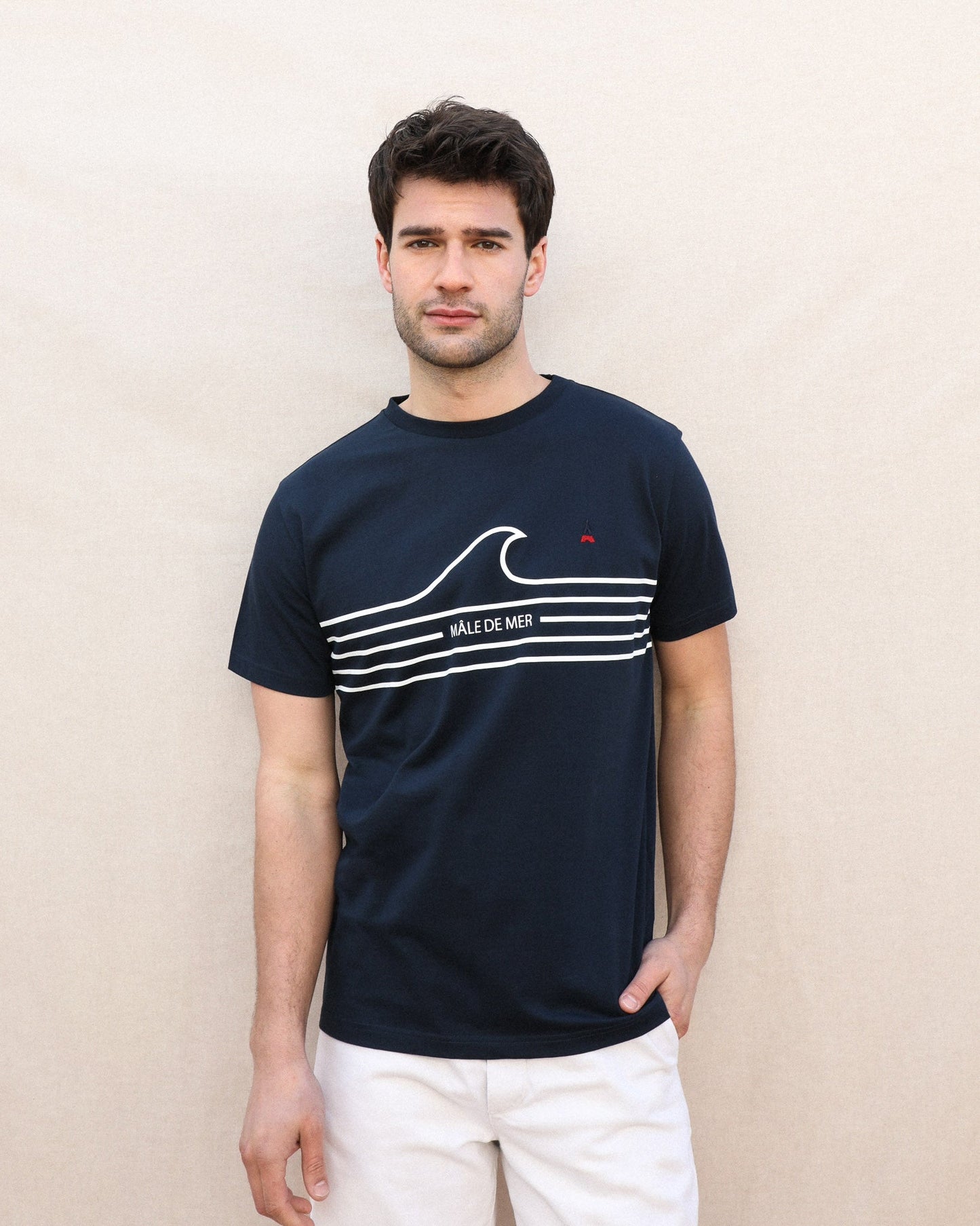 T-shirt homme coton bio | Mâle de mer