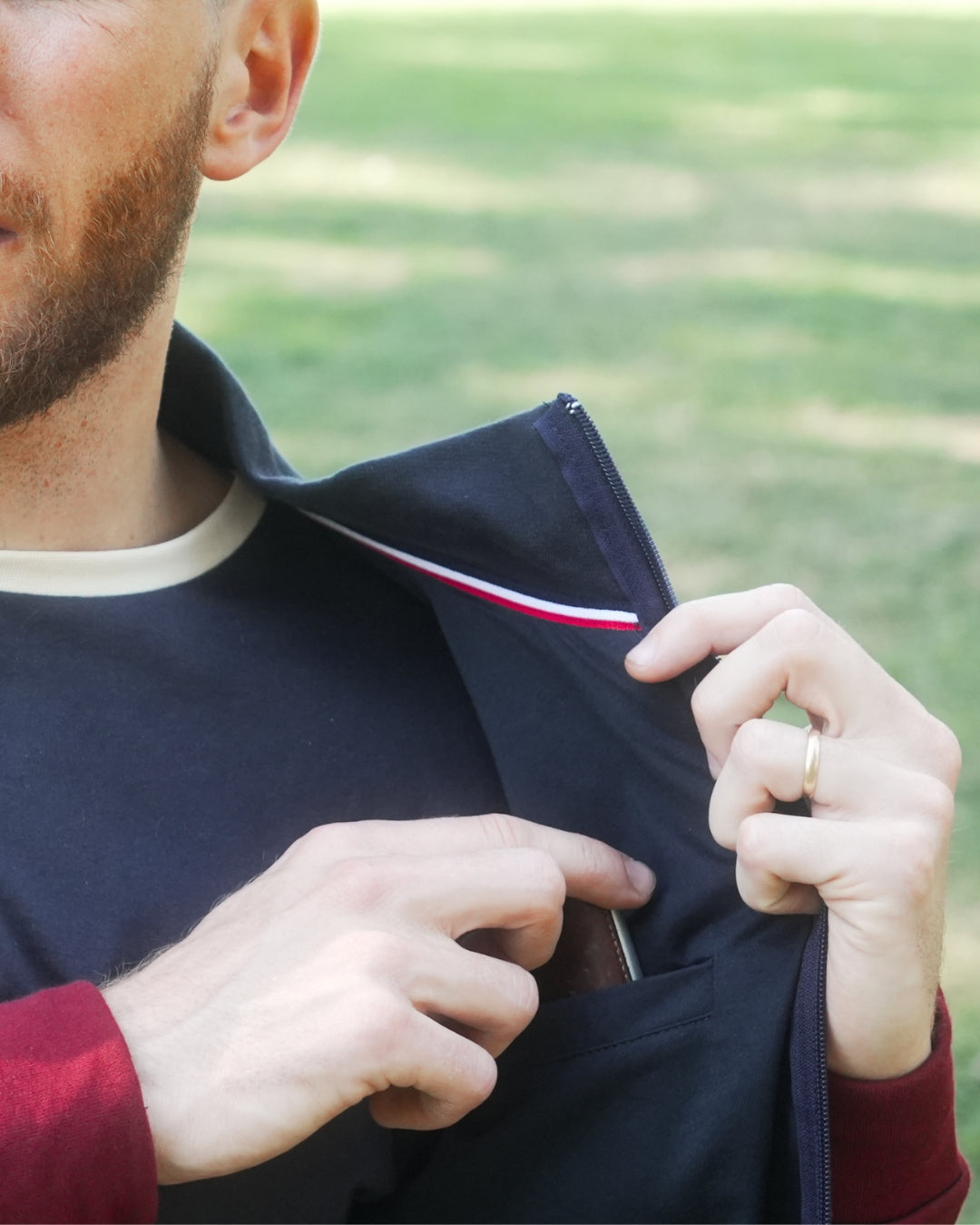 Veste coton bio | Saturnin | Saint James x Maison FT
