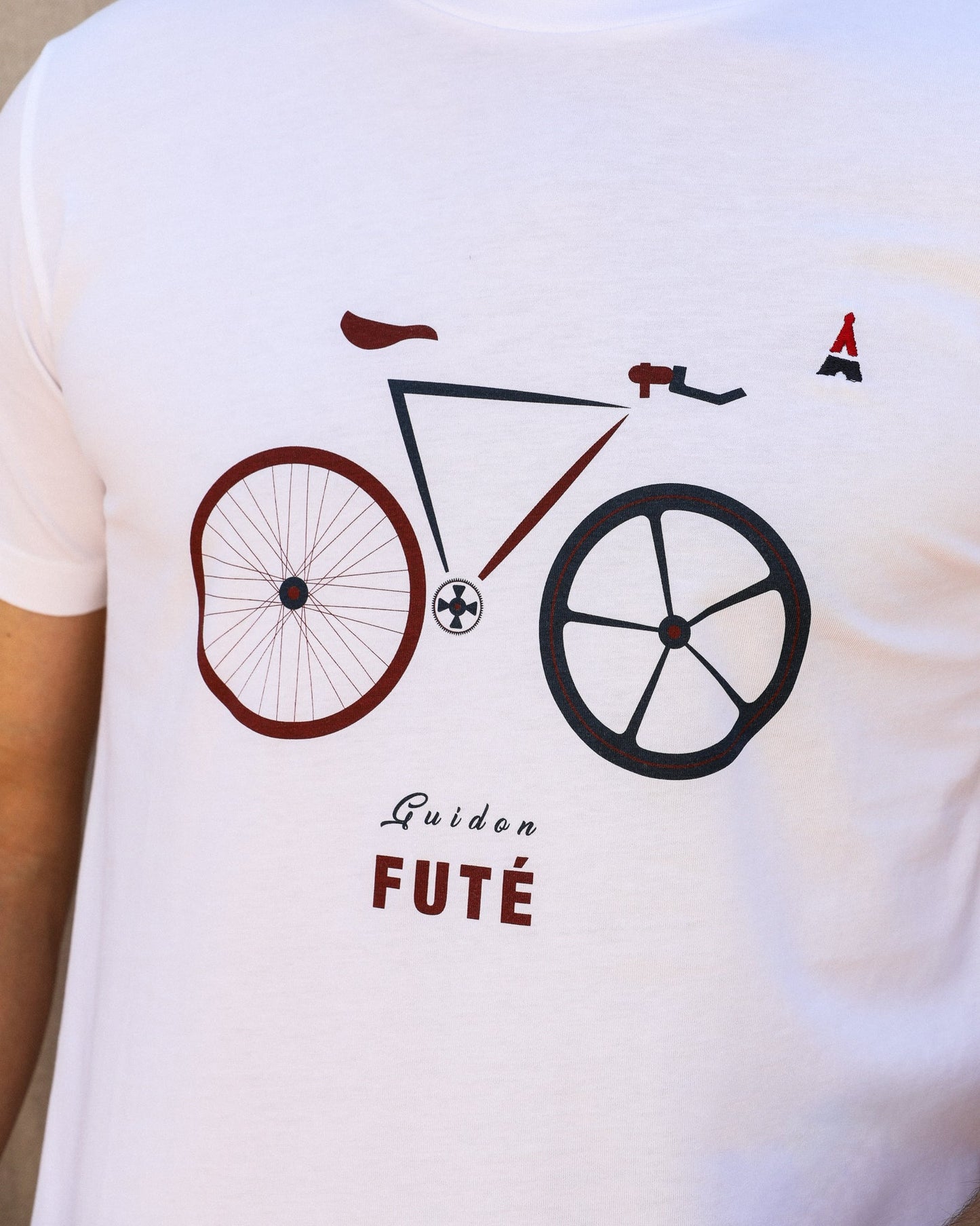 T-shirt homme coton bio | Guidon Futé