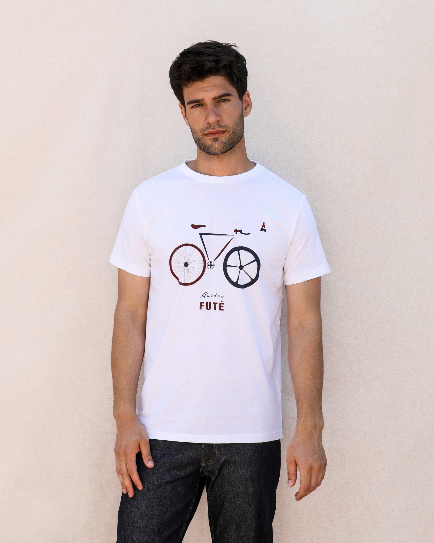 T-shirt homme coton bio | Guidon Futé