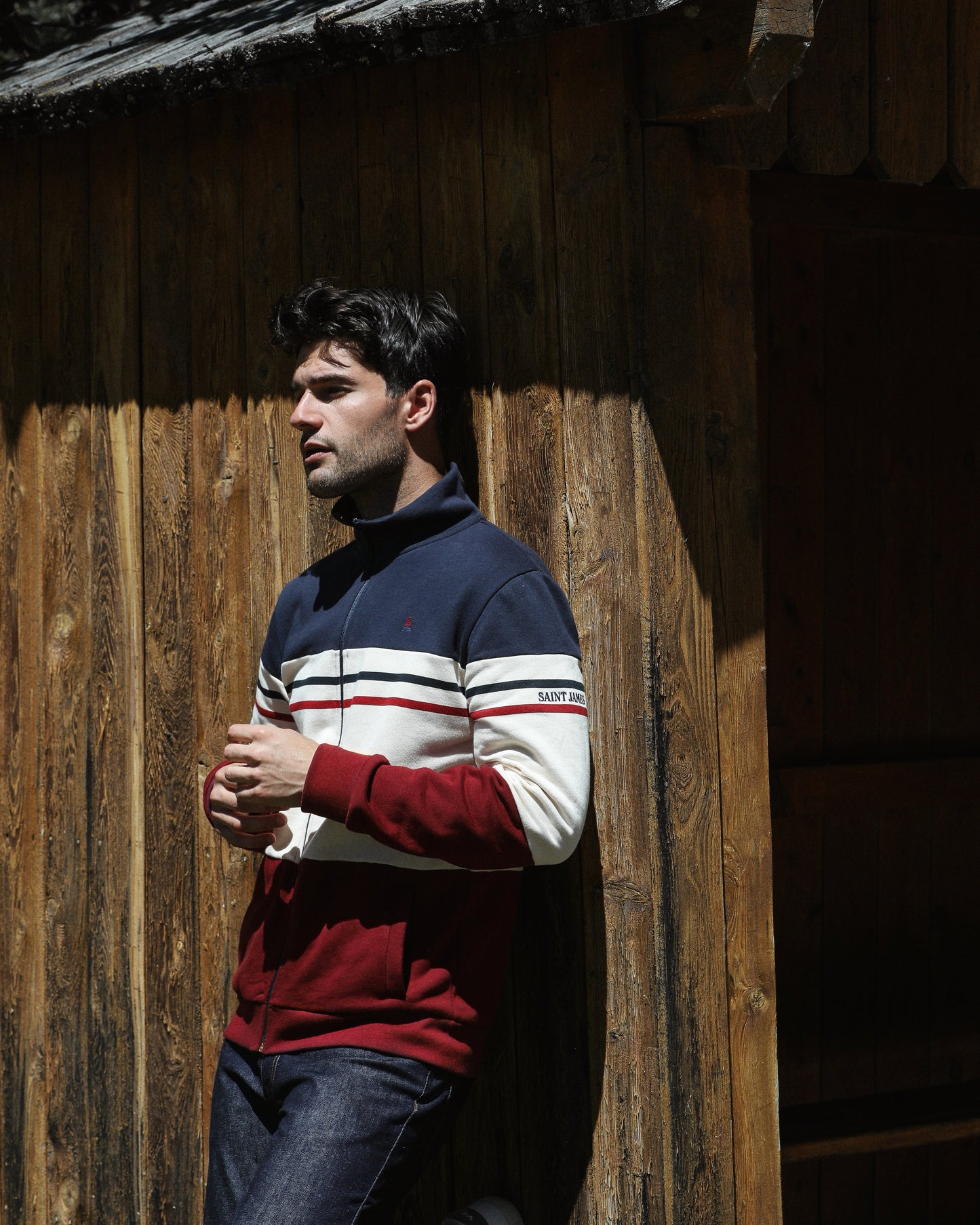 Veste coton bio | Saturnin | Saint James x Maison FT