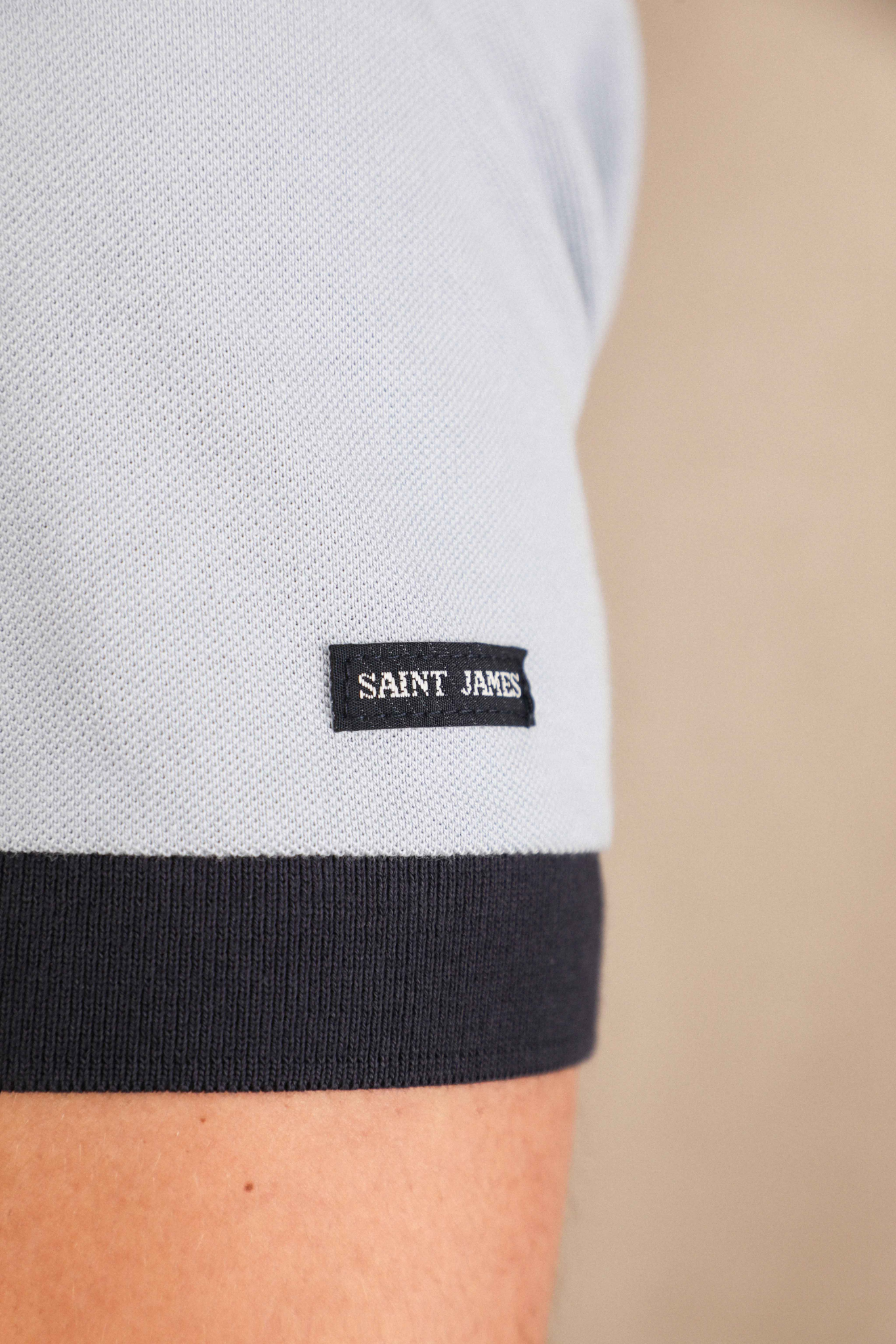 Polo coton bio | Armel | Saint James x Maison FT