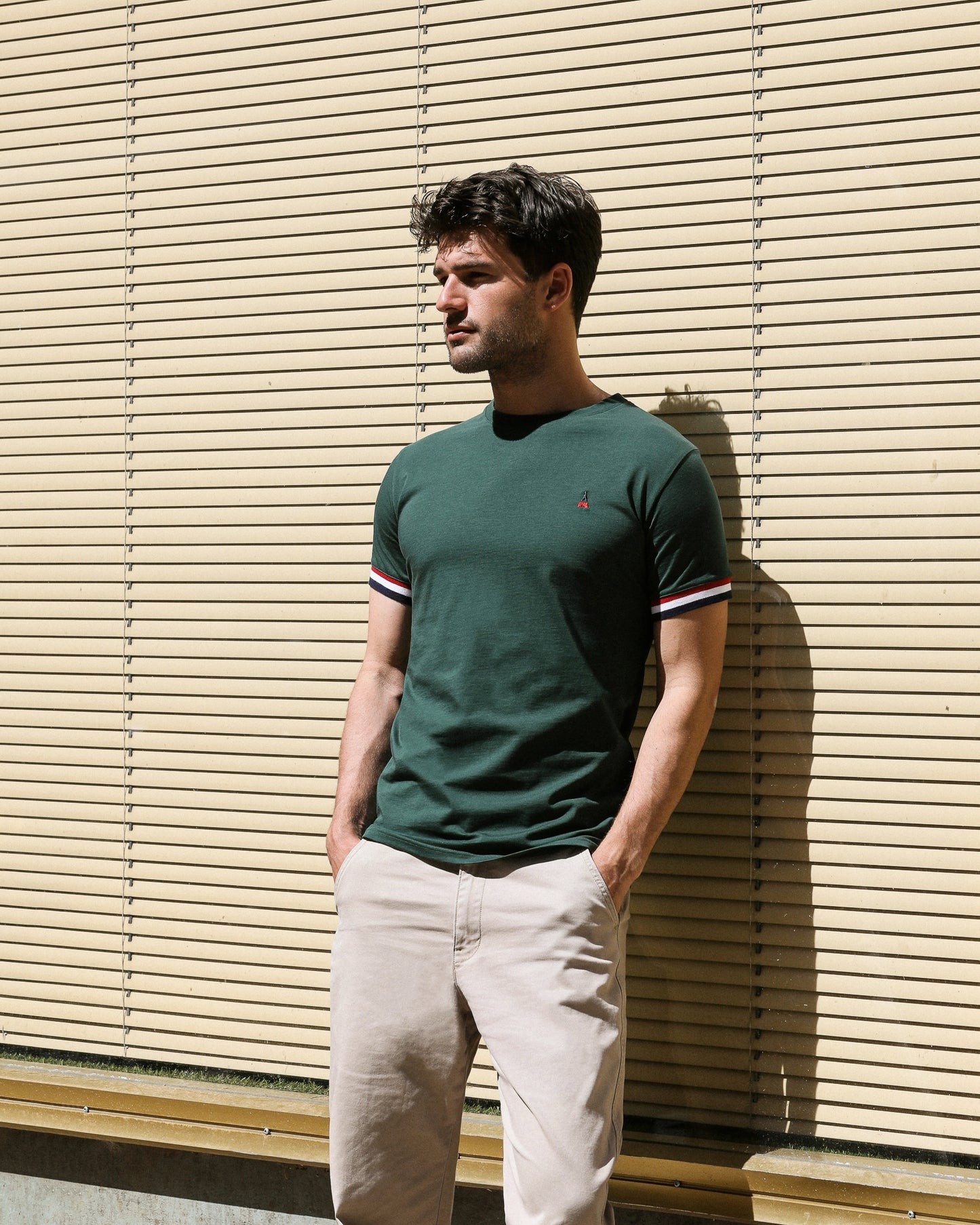 T-SHIRT HOMME COTON BIO | GAULOIS VERT