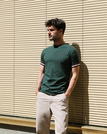 T-SHIRT HOMME COTON BIO | GAULOIS VERT