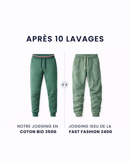 jogging vert slow fashion vs fast fashion