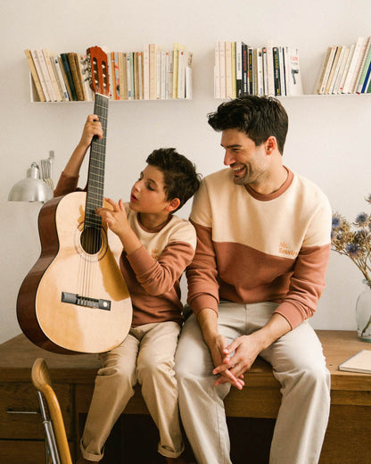 SWEATSHIRT HOMME MONSIEUR SOURIRE - COTON BIO