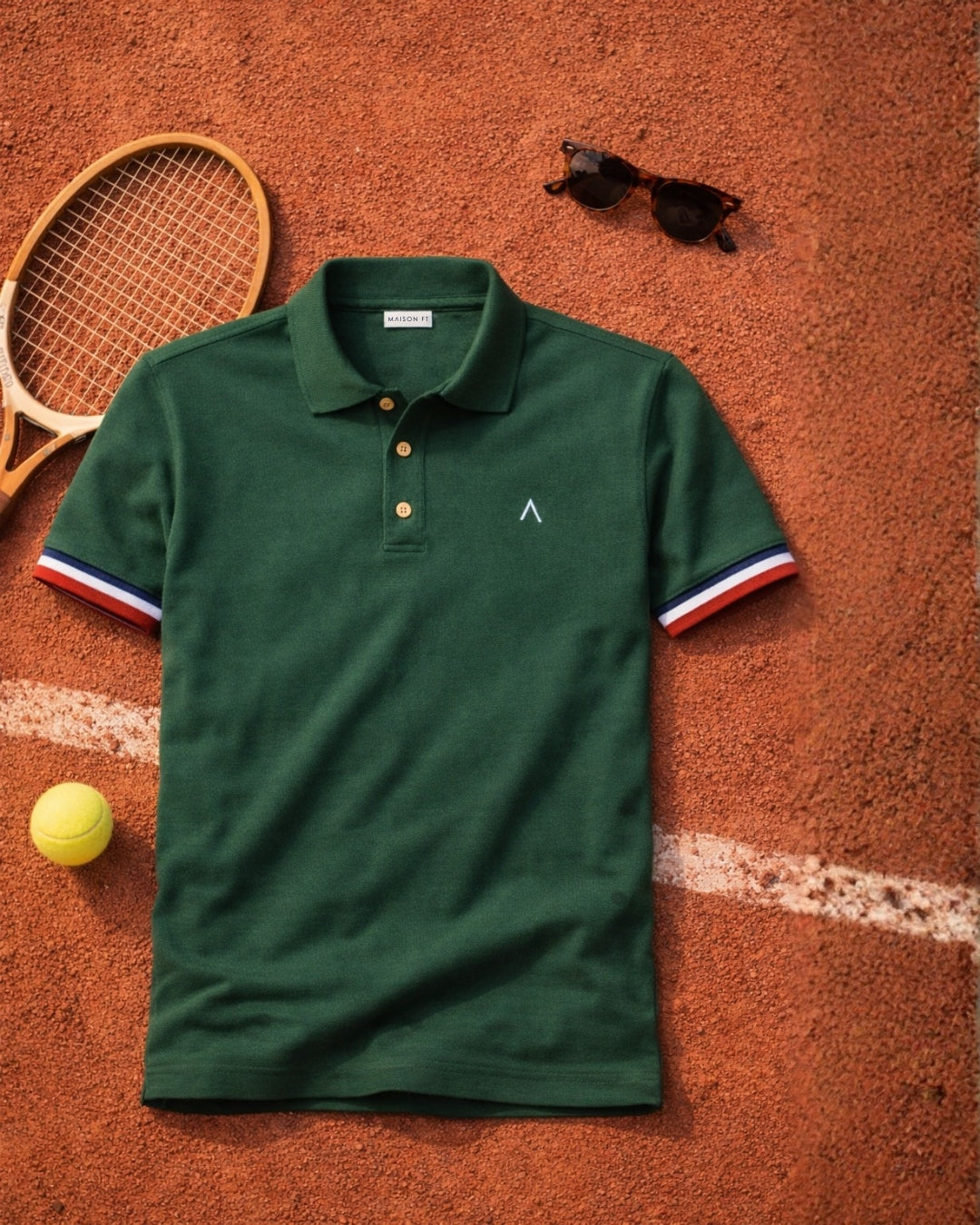 POLO PAUL VERT | COTON BIO | PRÉCOMMANDE