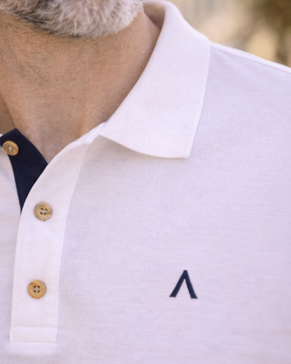 POLO PAUL BLANC | COTON BIO | PRÉCOMMANDE