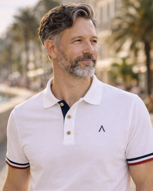 POLO PAUL BLANC | COTON BIO | PRÉCOMMANDE