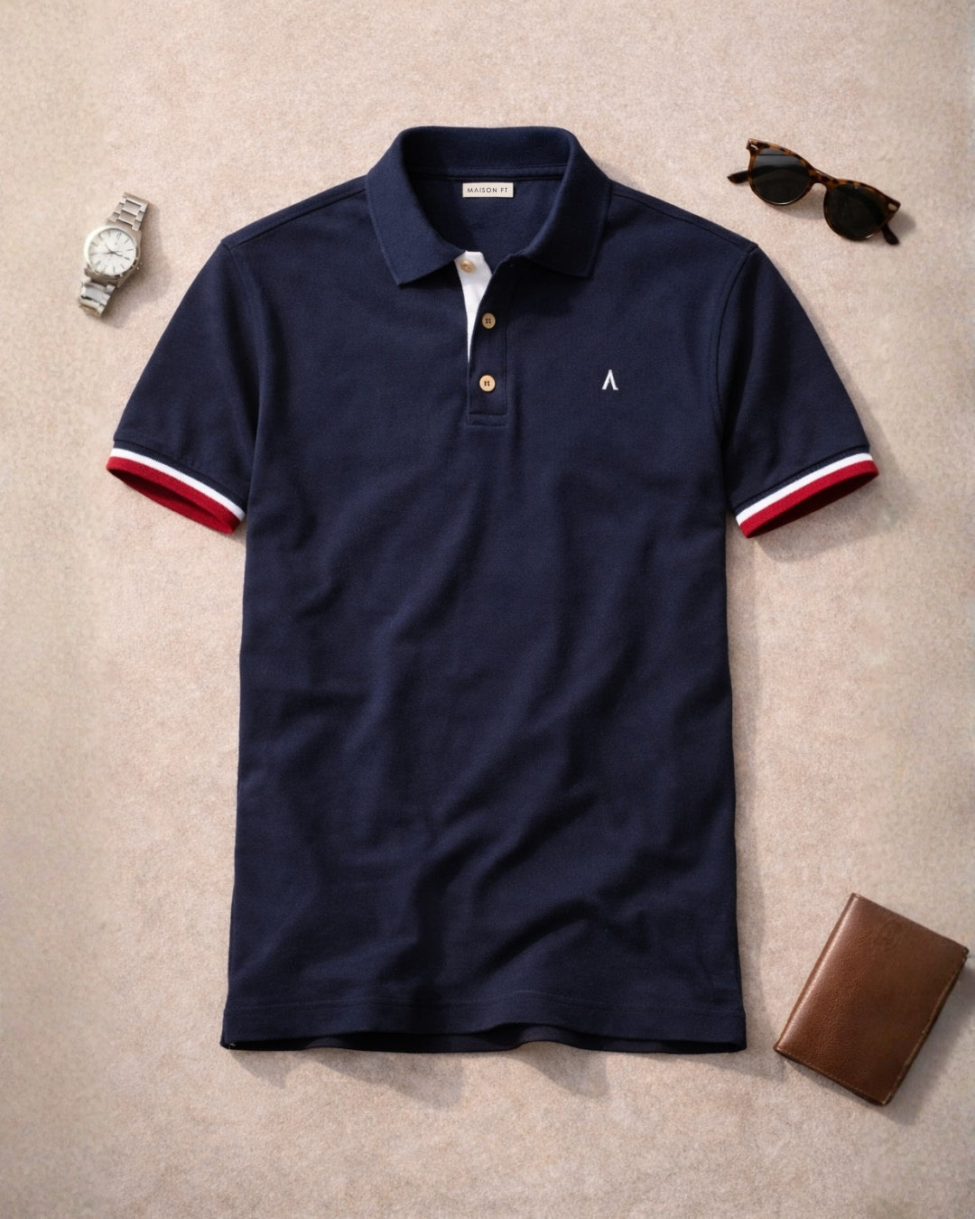 POLO PAUL BLEU | COTON BIO | PRÉCOMMANDE