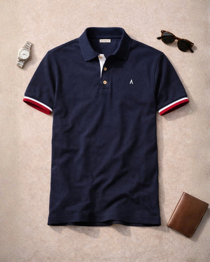 POLO PAUL BLEU | COTON BIO | PRÉCOMMANDE