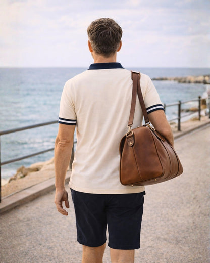 POLO RAYMOND CRÈME | COTON BIO | PRÉCOMMANDE