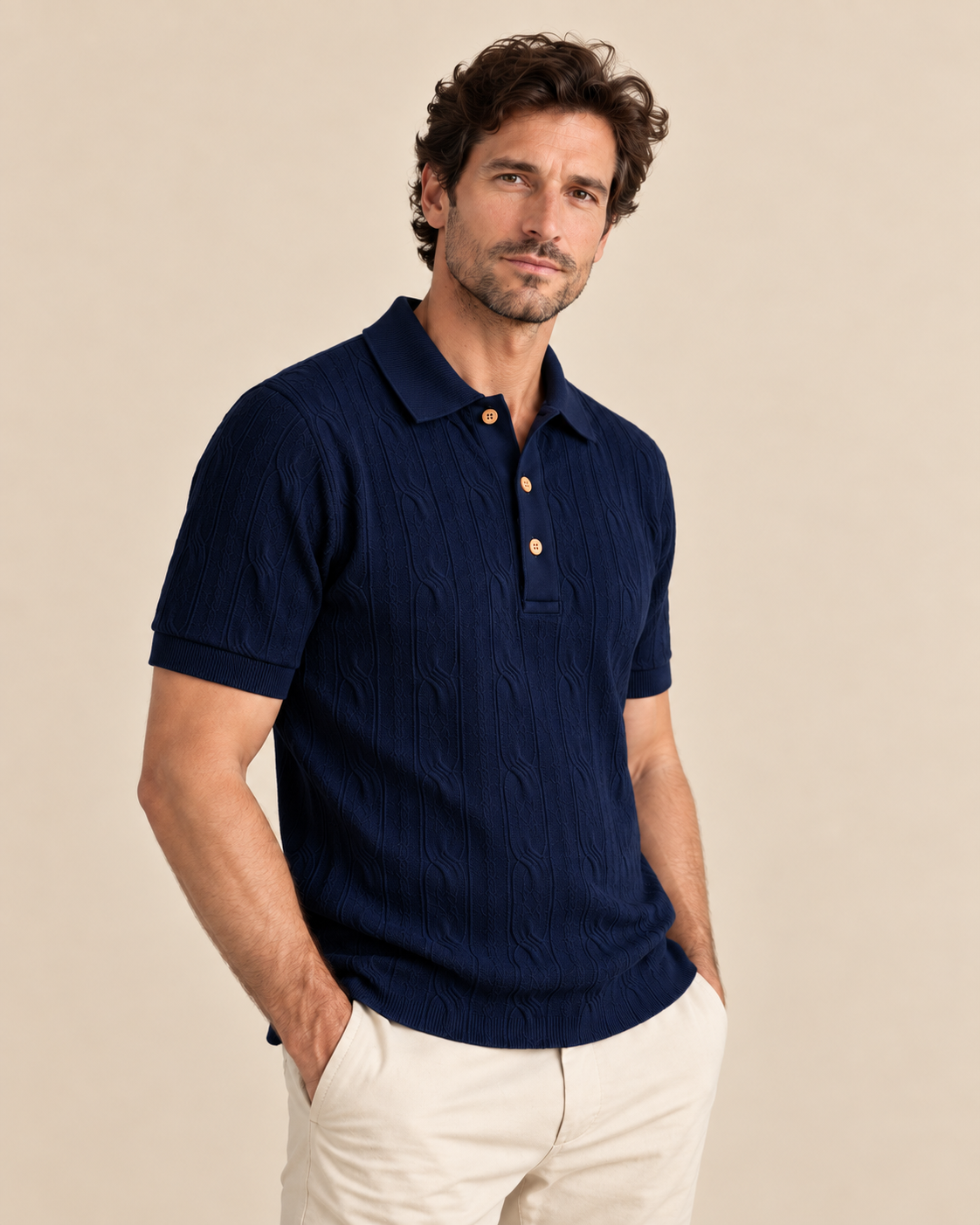 POLO TRICOT ARMAND | COTON BIO