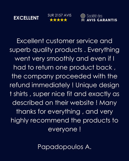 avis client Maison FT t-shirt