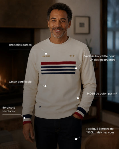 sweatshirt-equipe-de-france-coton-bio-ecru-maison-ft-specificités
