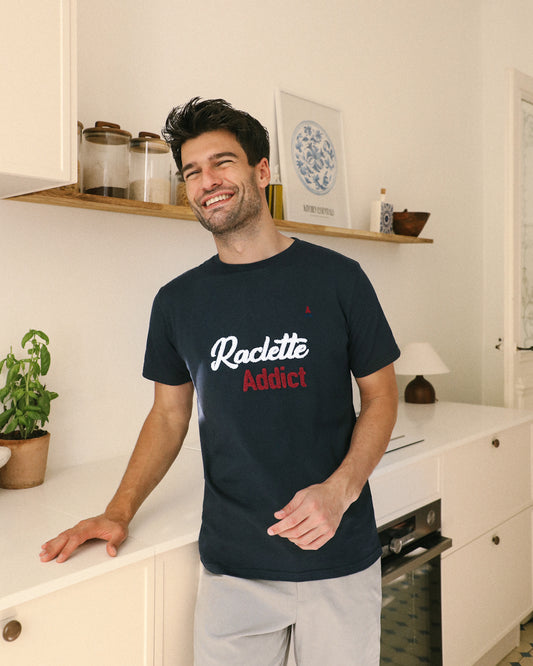 T-SHIRT HOMME RACLETTE ADDICT | COTON BIO