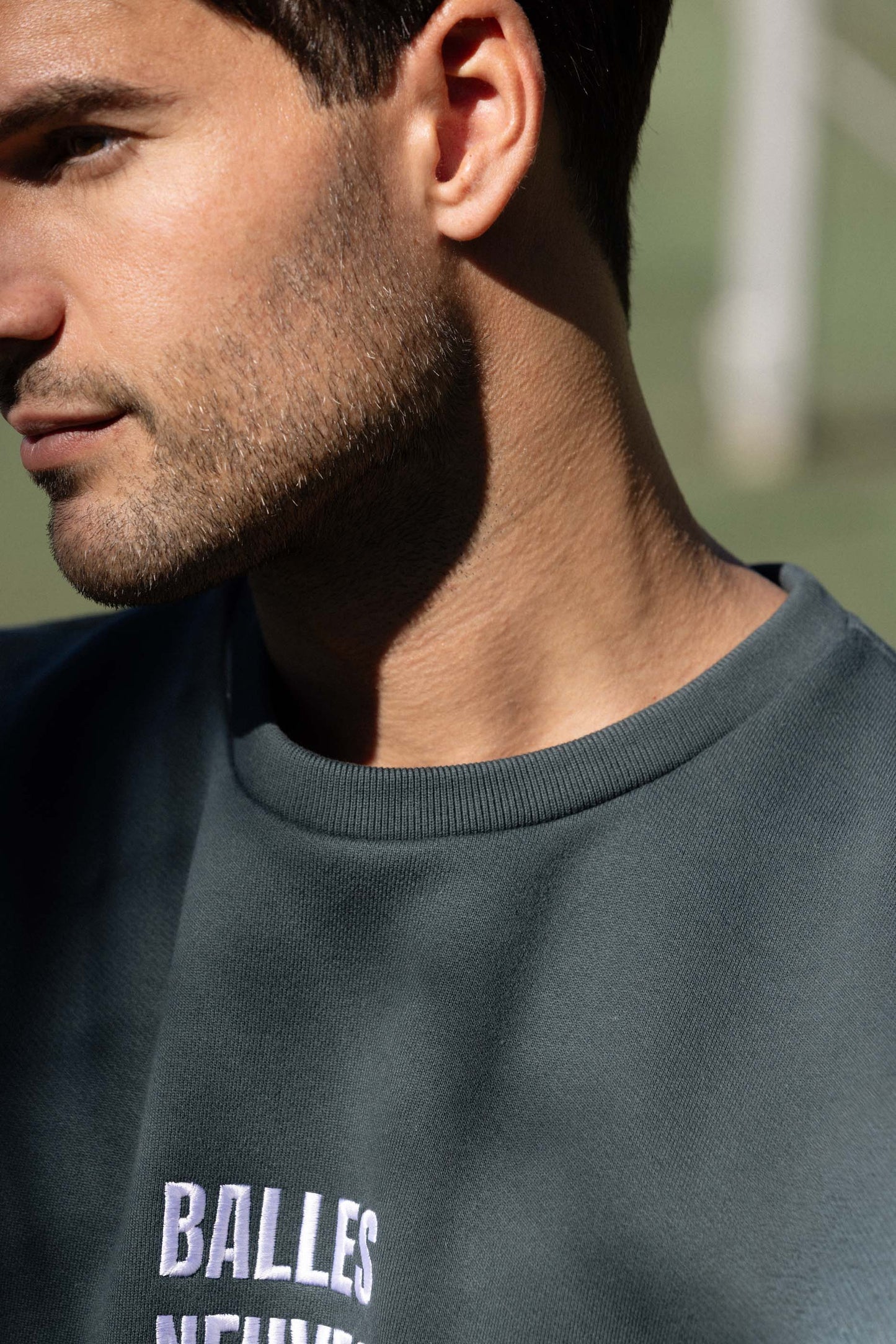 SWEAT BALLES NEUVES VERT | COTON BIO