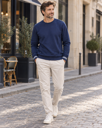 sweat_homme_bleu_marine_style_marin_-_coton_bio_-_maison_ft_-_plie_demarche_rue