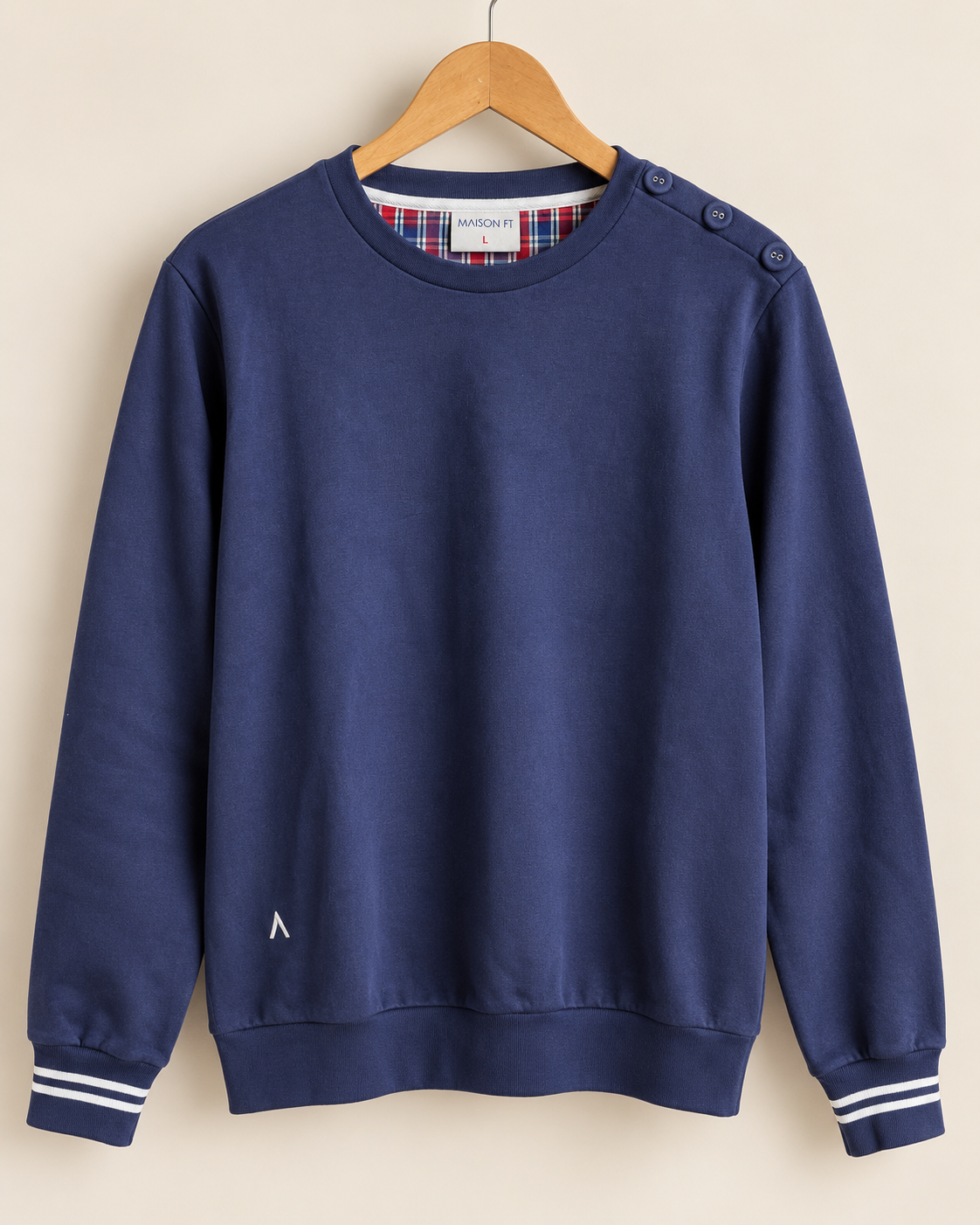 sweat_homme_bleu_marine_style_marin_-_coton_bio_-_maison_ft_-_sur_cintre