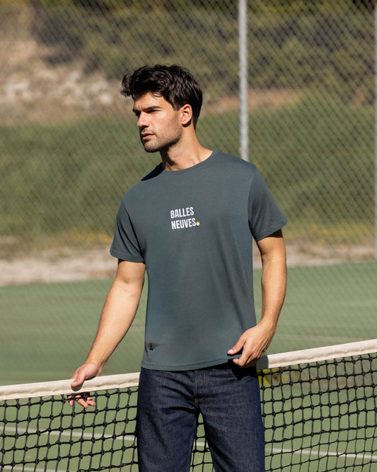 T-SHIRT BALLES NEUVES VERT | COTON BIO