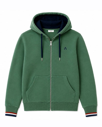 veste_zippee_homme_verte_-_coton_bio_-_maison_ft