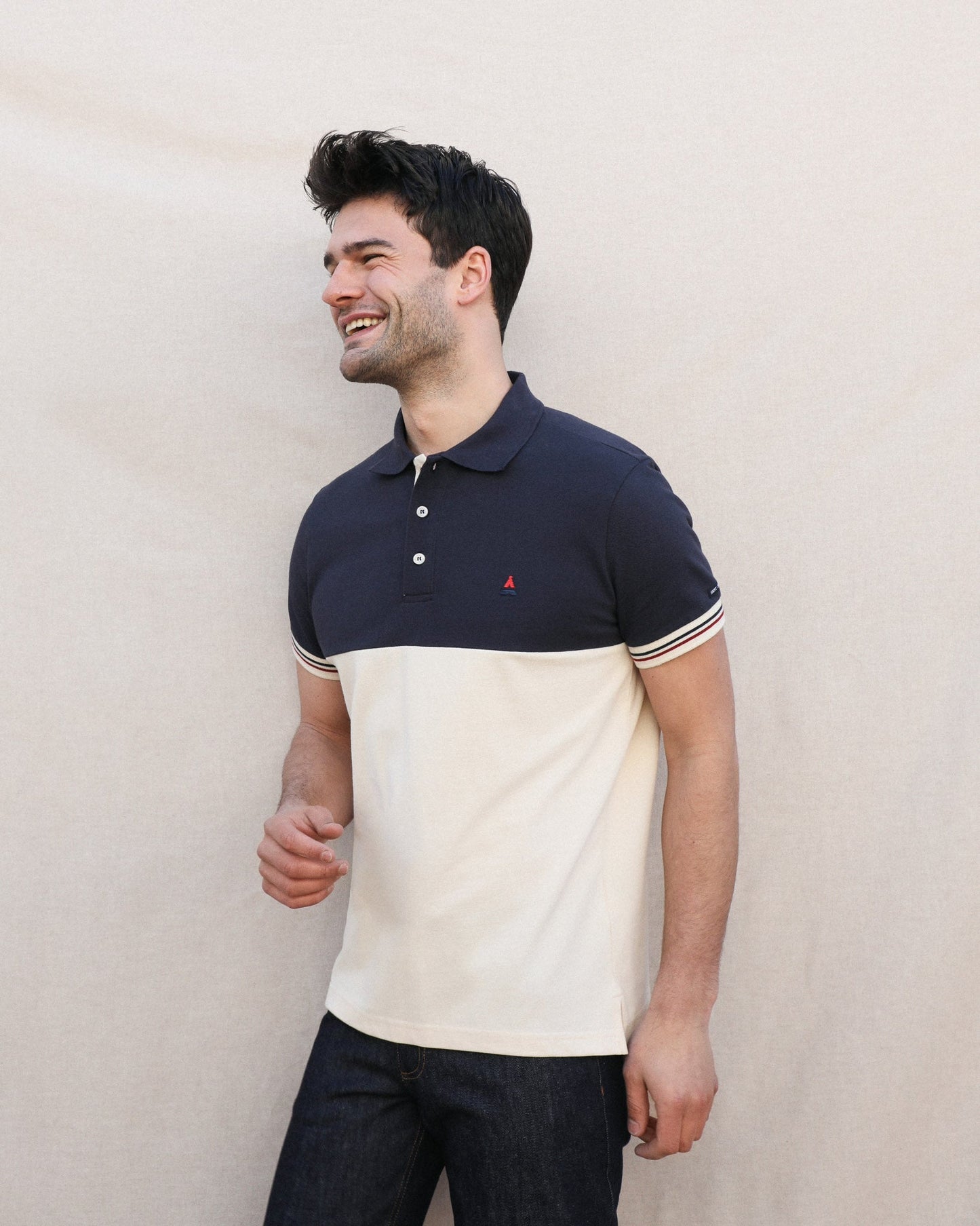 Polo coton bio | Ariel | Saint James x Maison FT