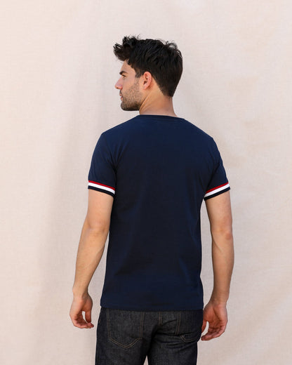 T-SHIRT HOMME GAULOIS BLEU | COTON BIO