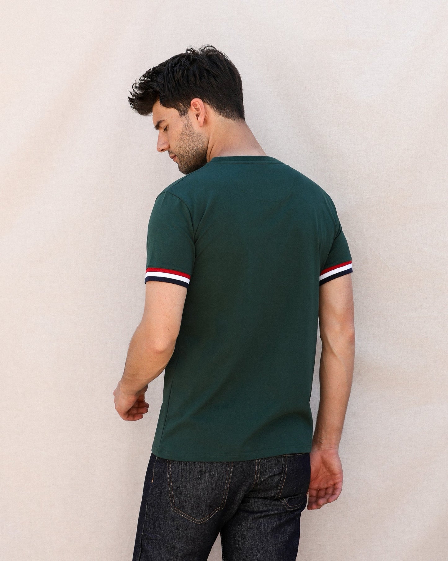 T-SHIRT HOMME COTON BIO | GAULOIS VERT