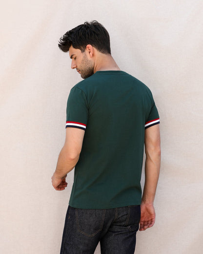 T-SHIRT HOMME COTON BIO | GAULOIS VERT