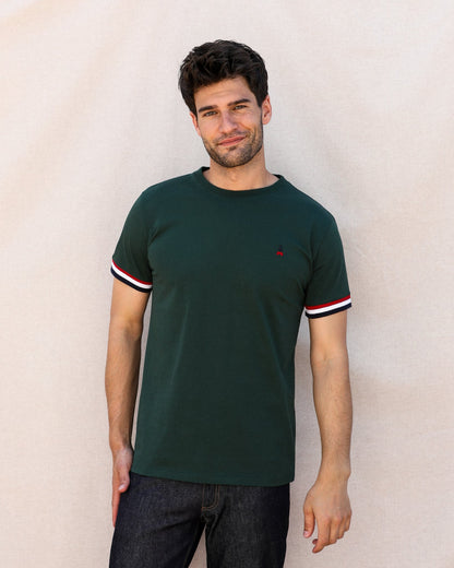T-SHIRT HOMME COTON BIO | GAULOIS VERT