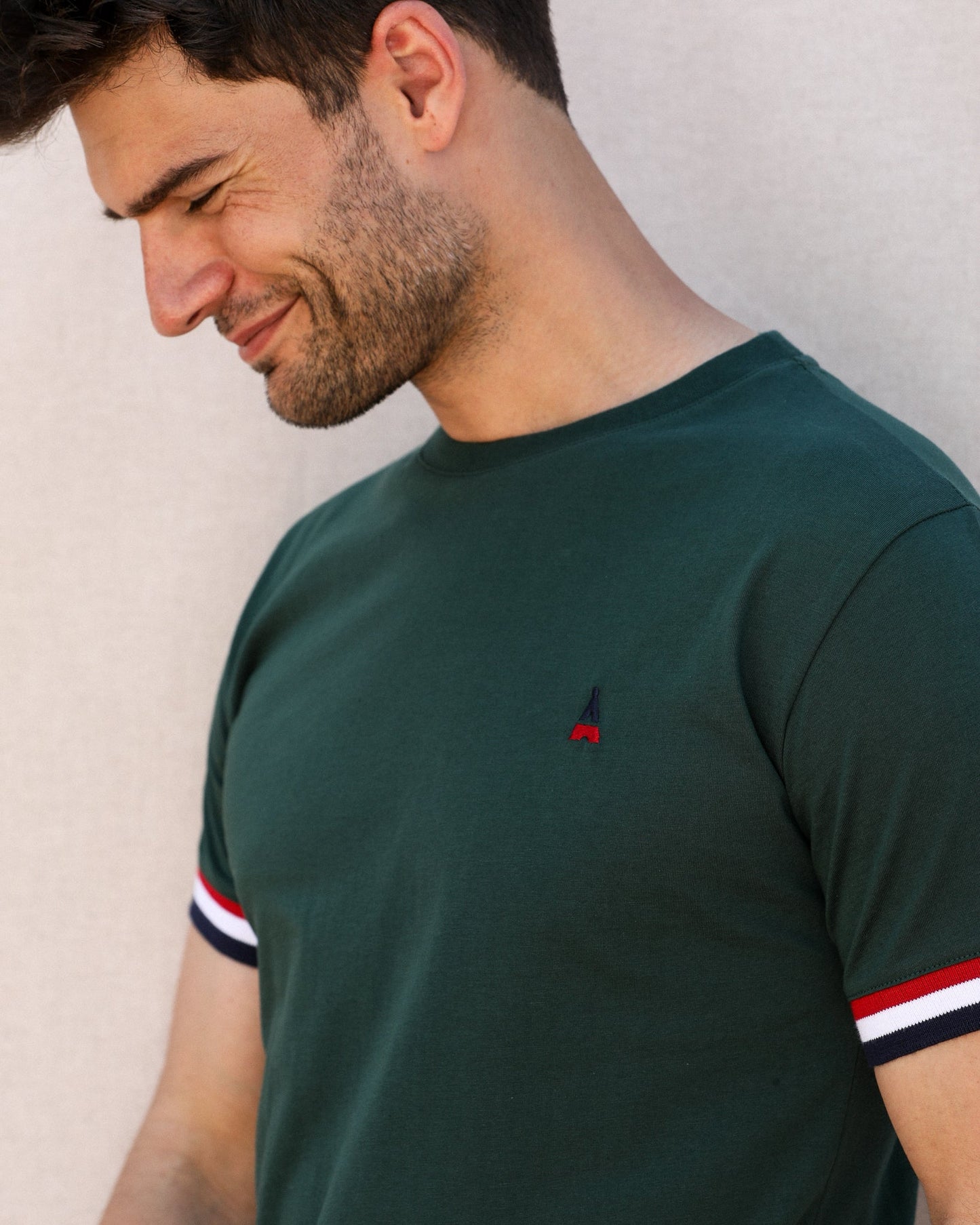T-SHIRT HOMME COTON BIO | GAULOIS VERT
